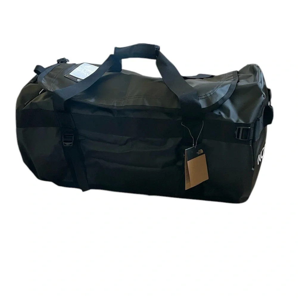 The North Face Base Camp Golden State Black Duffel Bag Large
